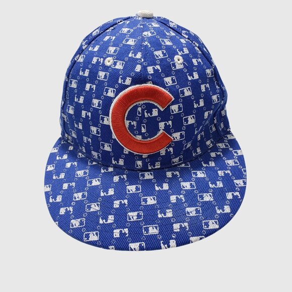 Vintage New Era 59FIFTY Chicago Cubs MLB  Fitted Hat 7 1/4 Made in USA - Picture 6 of 8